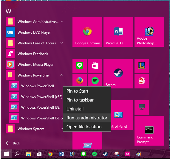 How to reinstall all the Windows default apps with PowerShell