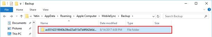 Where are iTunes Backup Files Stored on Windows Computer/Mac? Syncios