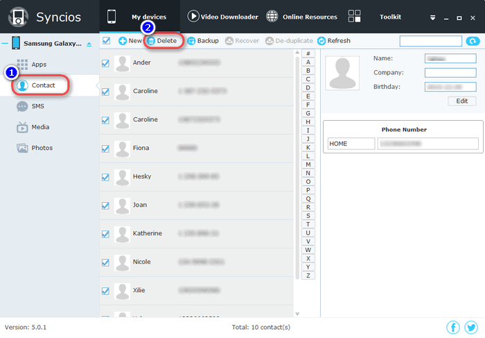 How to Remove/Delete/Clean Up Messy Android Contacts