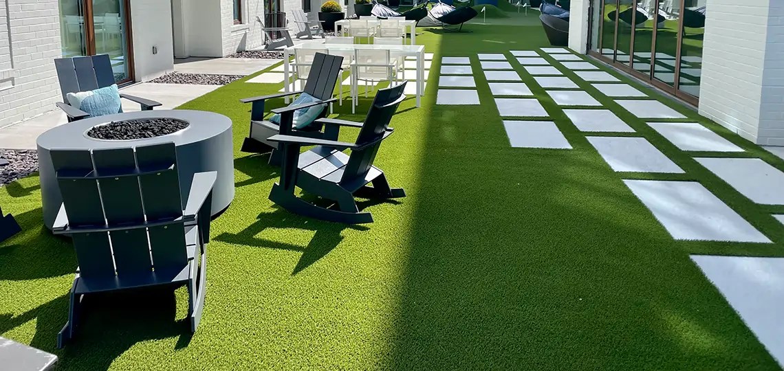 Commercial Artificial Grass Installations in St. Louis SYNLawn
