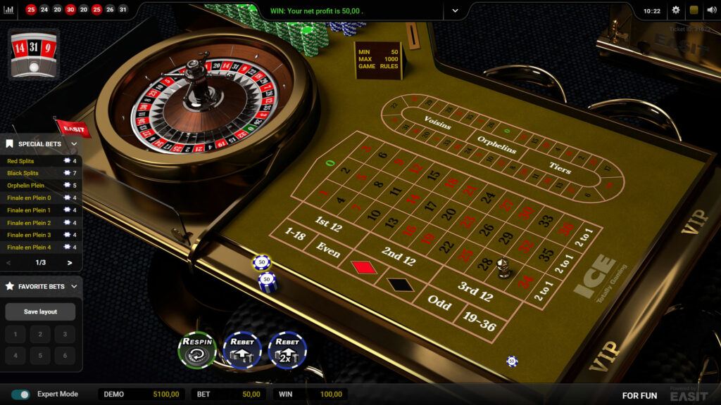 Roulette Ultimate VIP SYNOT Interactive