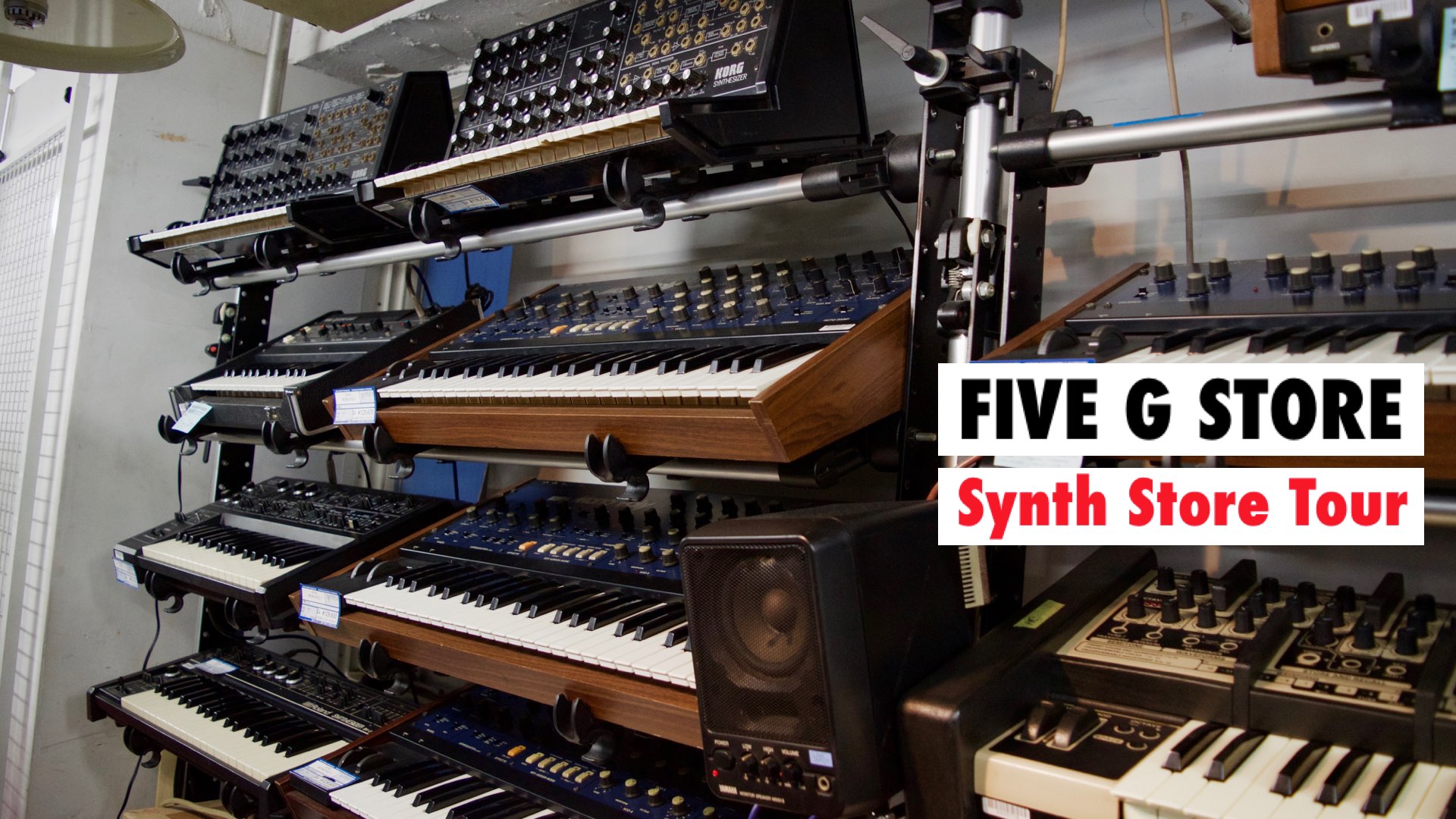 Five G Toyko Take A Look At The Best Vintage Synthesizer Store