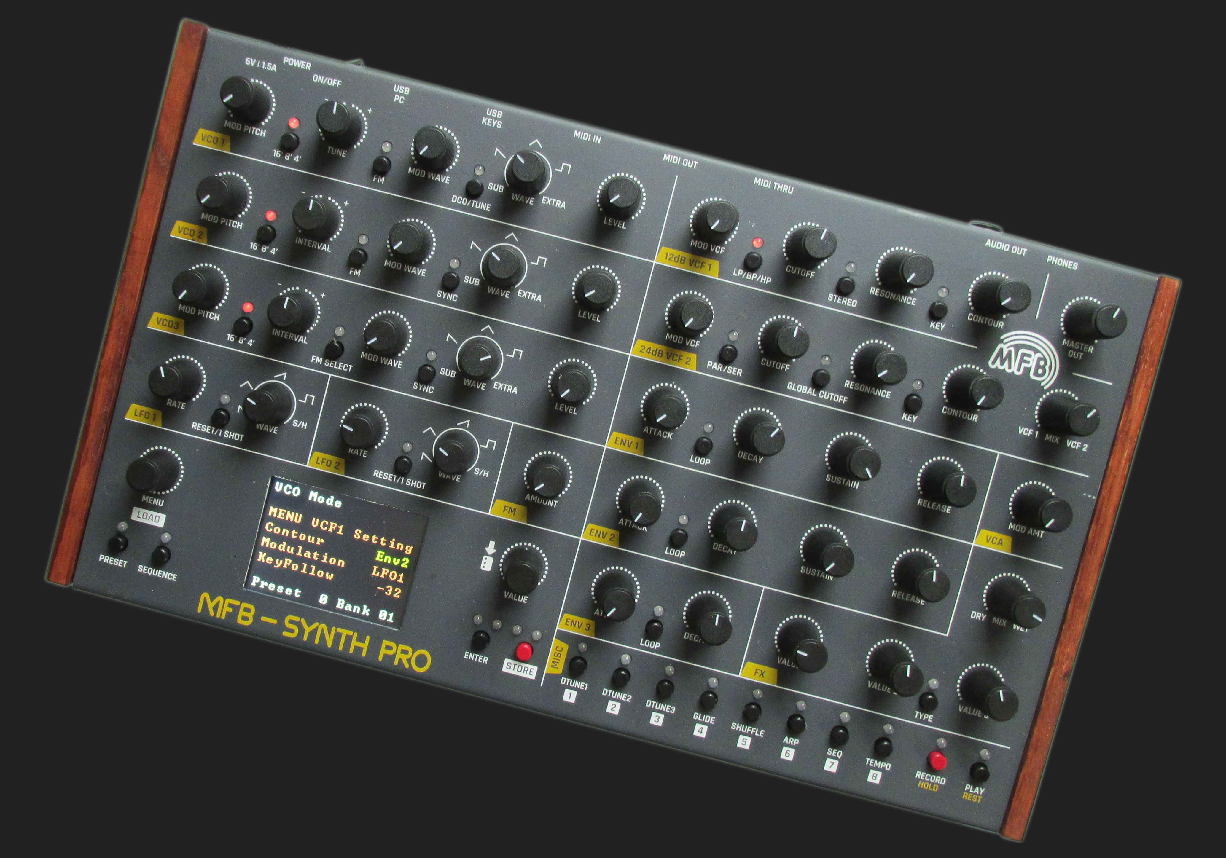 MFB SYNTH PRO, New Poly Analog Synthesizer Available In November