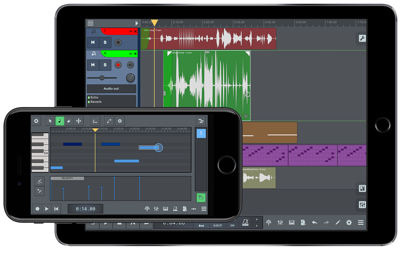 nTrack Studio Multitrack Recorder 8 For iOS & Android Synthtopia