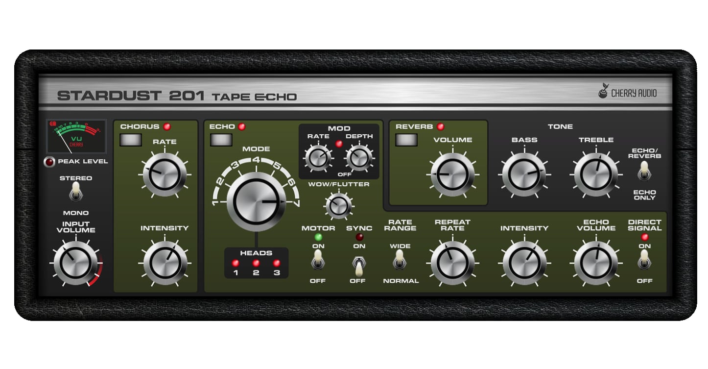Cherry Audio Intros ‘HotRodded’ Space Echo Emulation Stardust 201