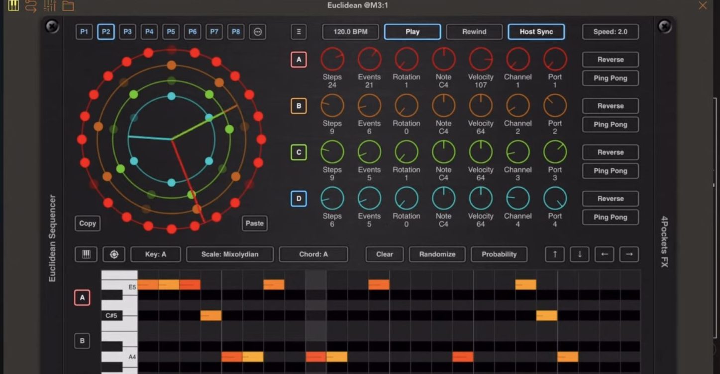 Euclidean Sequencer For iOS (Sneak Preview) Synthtopia