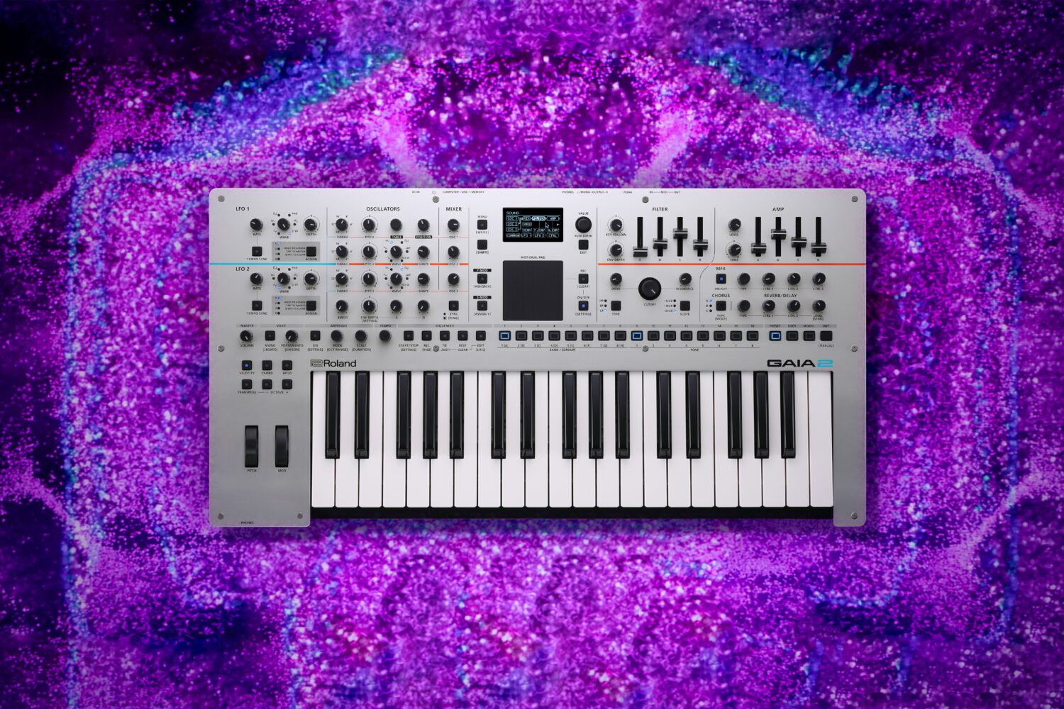 Roland Announces GAIA 2 Synthesizer With Hybrid Wavetable & Virtual