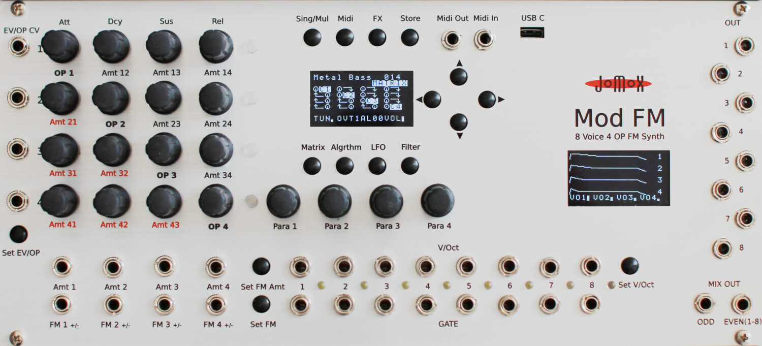 JoMoX Mod FM Hybrid Synthesizer Now Available Synthtopia