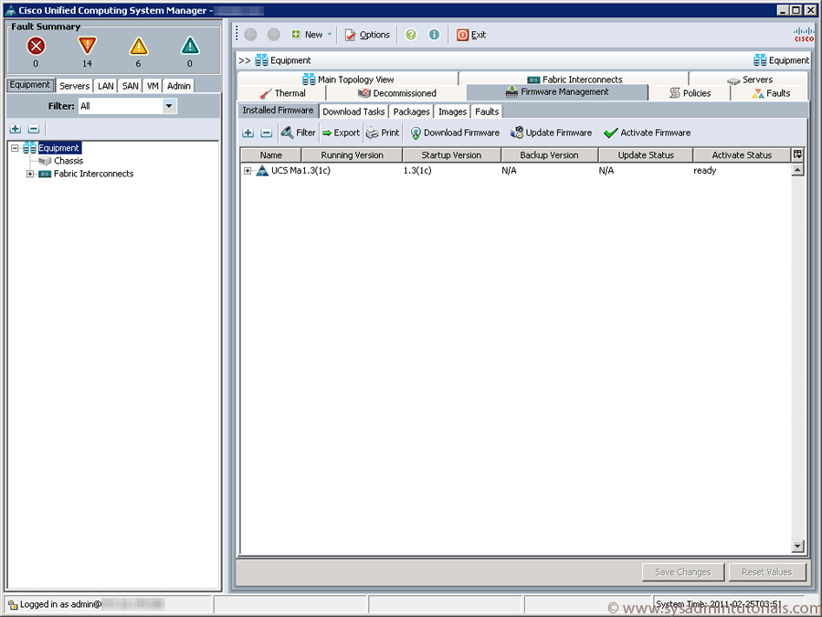 Cisco UCS Fabric Interconnect Basic System Configuration