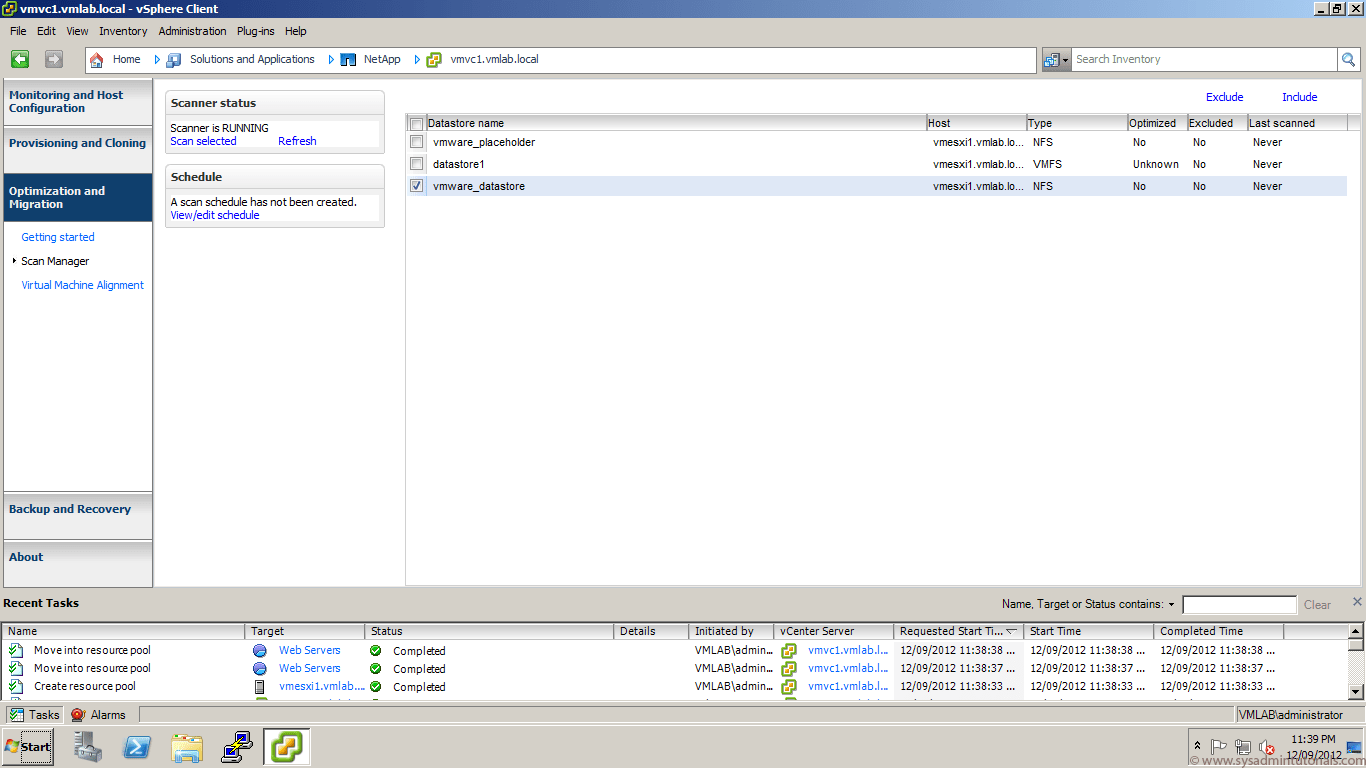 Netapp How to use Mbralign