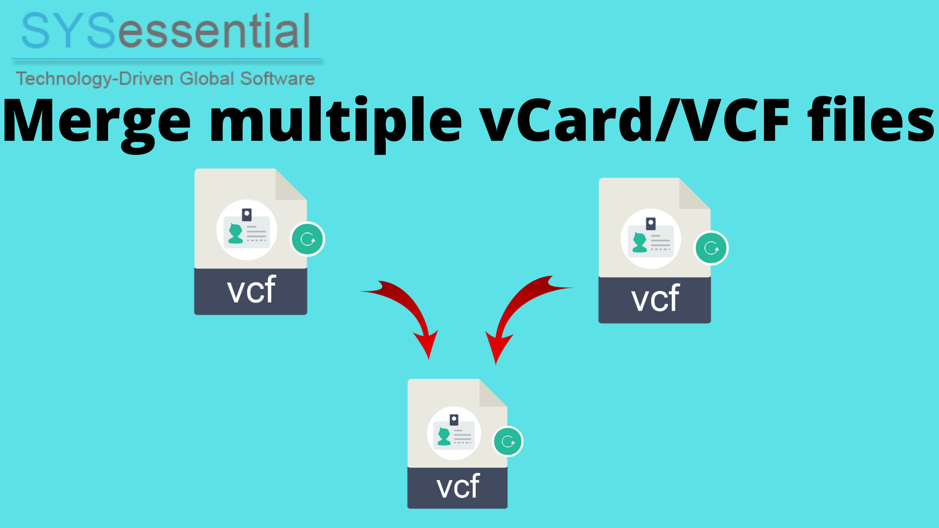 Merge multiple vCard/VCF files into single VCF file Know Solution