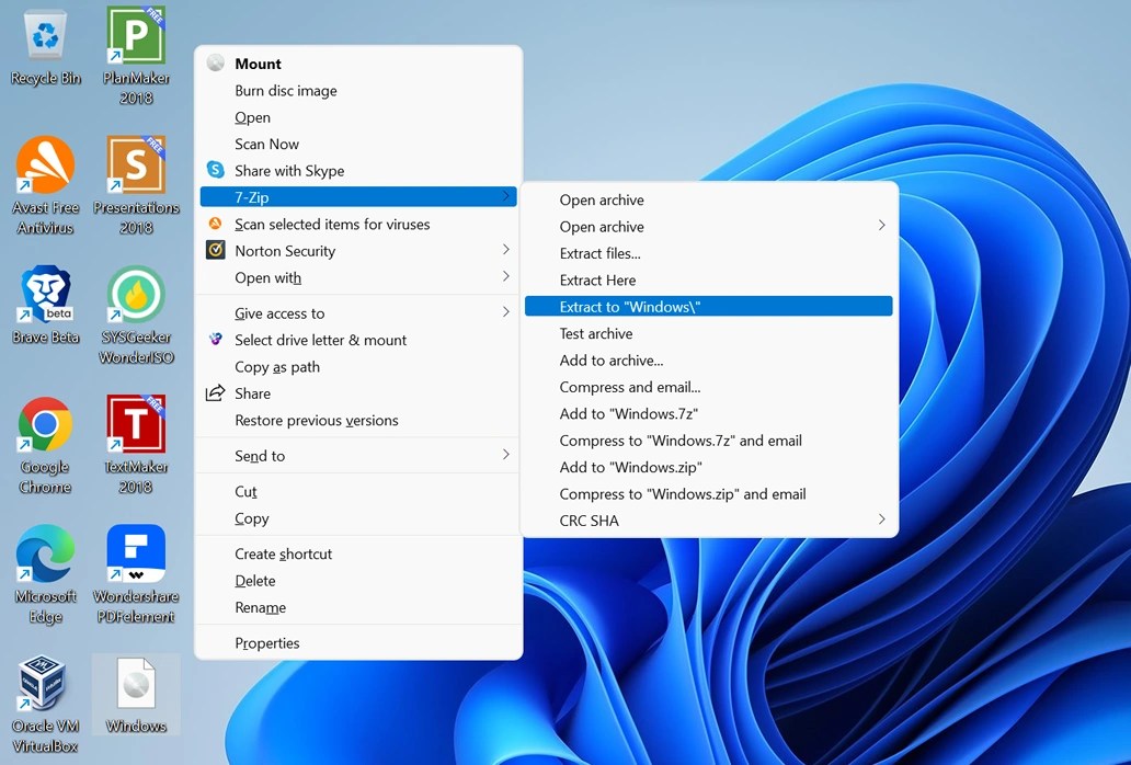 How to Open or Extract ISO Files on Windows 10/11