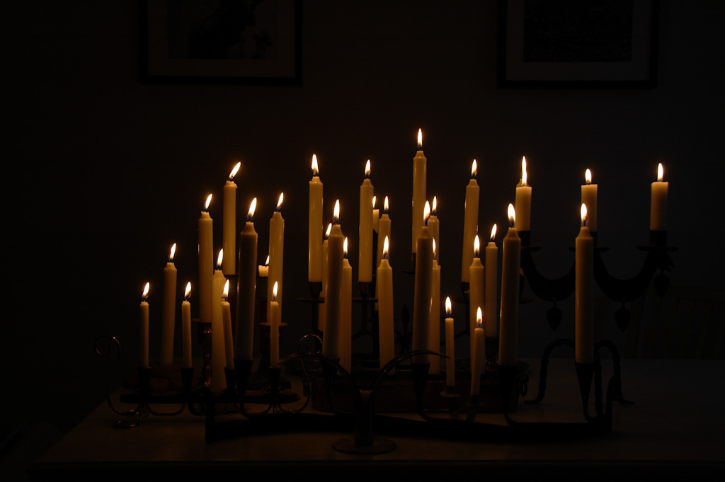3e december Ljus i vårt hus Sysidan
