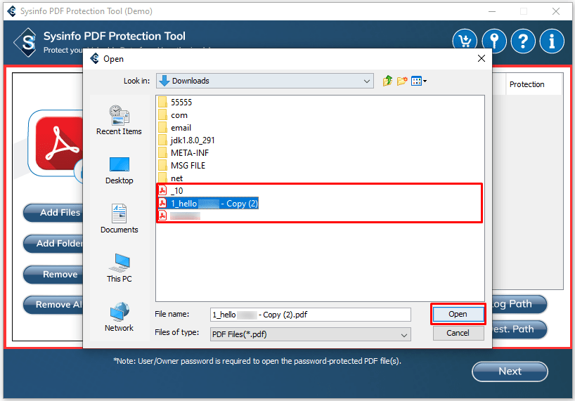 How to protect PDF Files by Using PDF Protection Tool