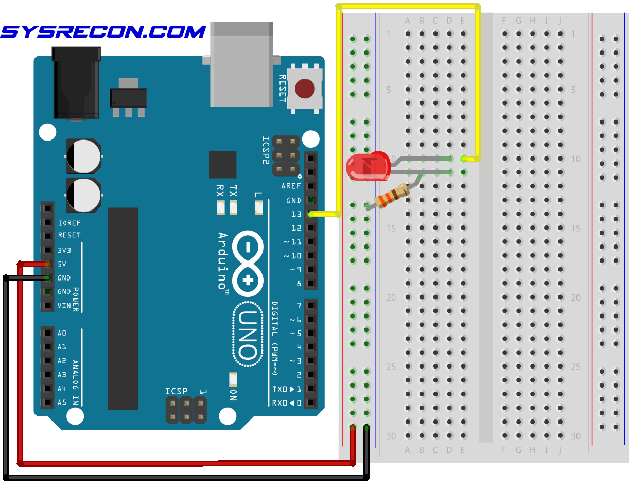 Arduino How To Make An Led Blink