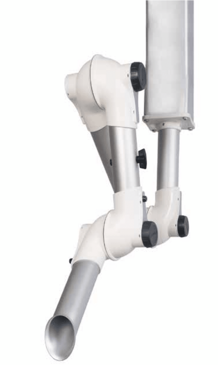 Local Chemical Fume Extraction Arm MOVEX Model ME SysTech Design Inc.
