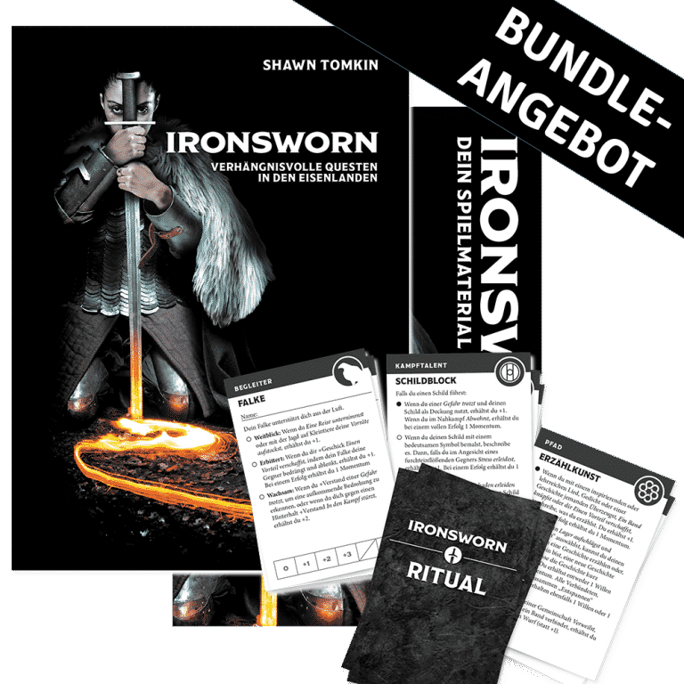Ironsworn Kartendeck System Matters Verlag