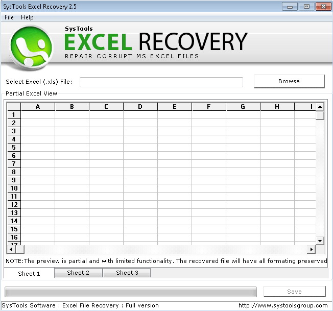 Download Excel File Repair Tool free letitbitred