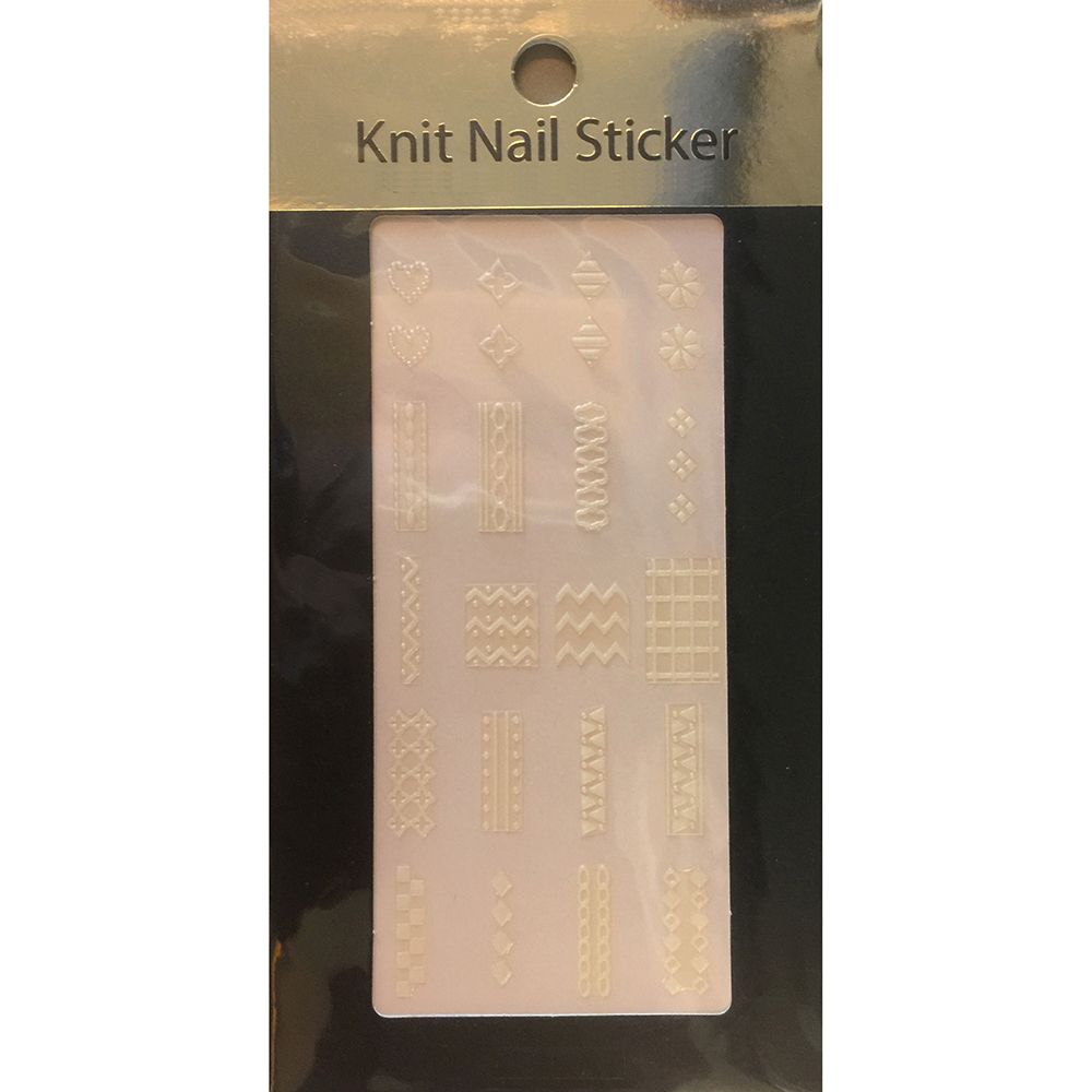 KNIT NAIL STICKER