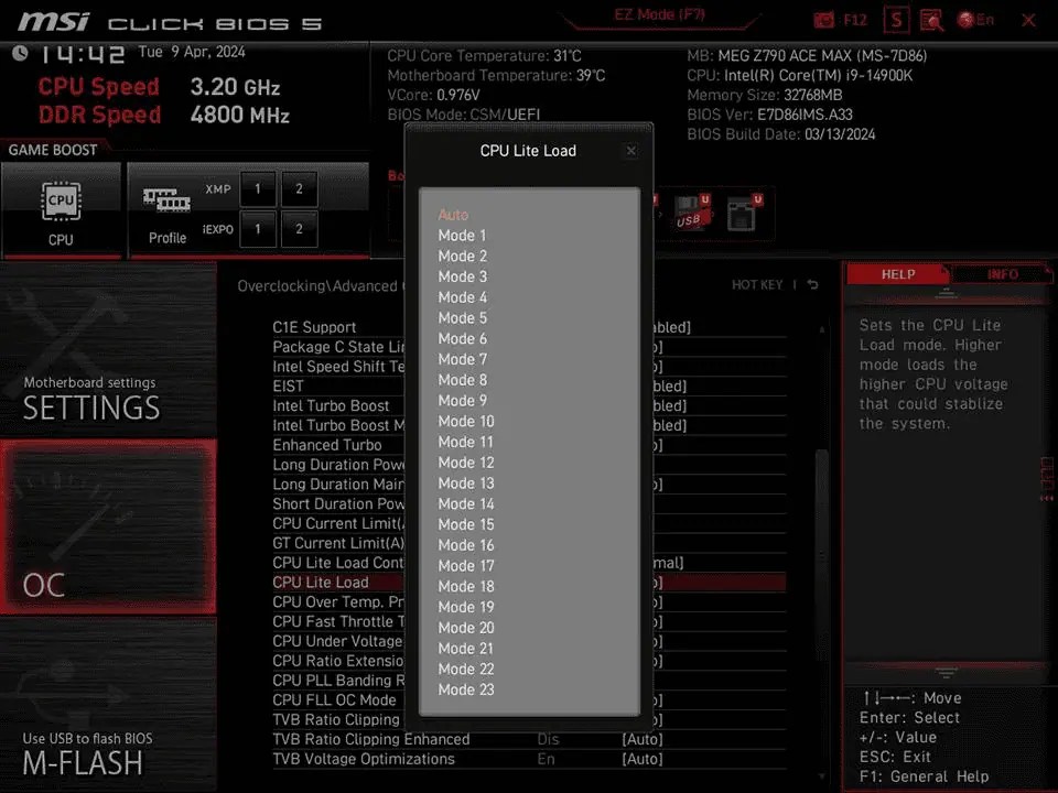 Fix Unstable Gaming on 13th & 14th Gen Core CPUs by MSI