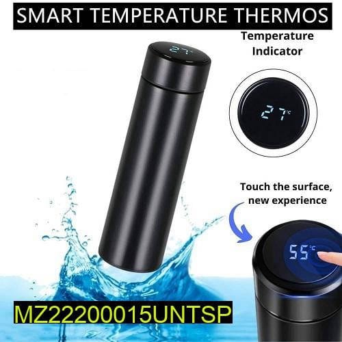 water bottle with temperature