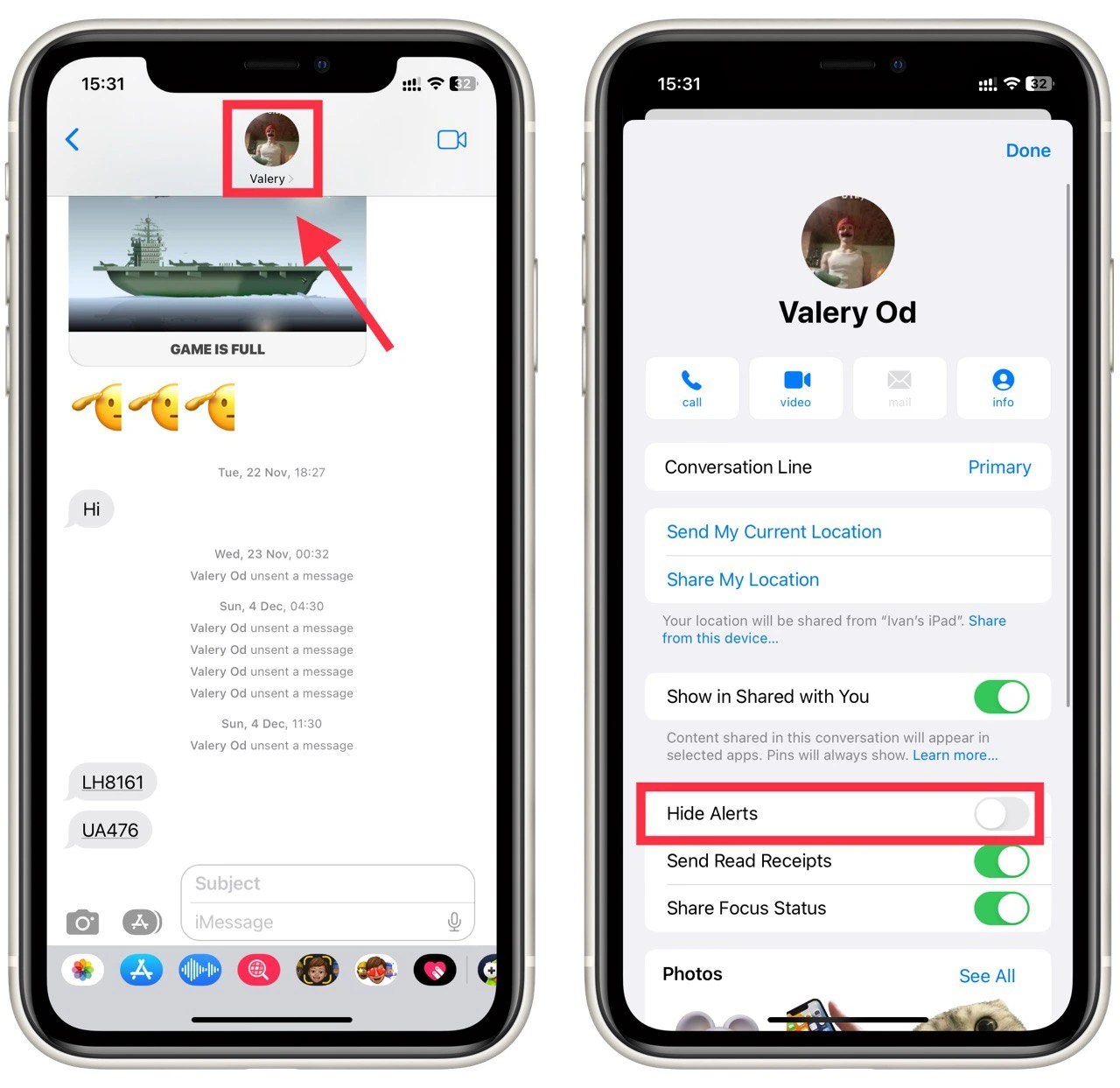 How to hide alerts in iMessage on your iPhone | Tab-TV