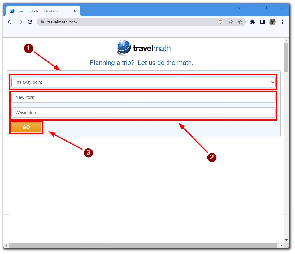 How to find the halfway point in Google Maps TabTV