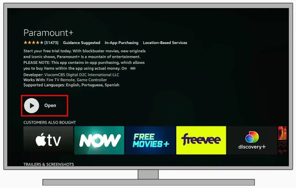 Paramount Plus Fire Tv Qr
