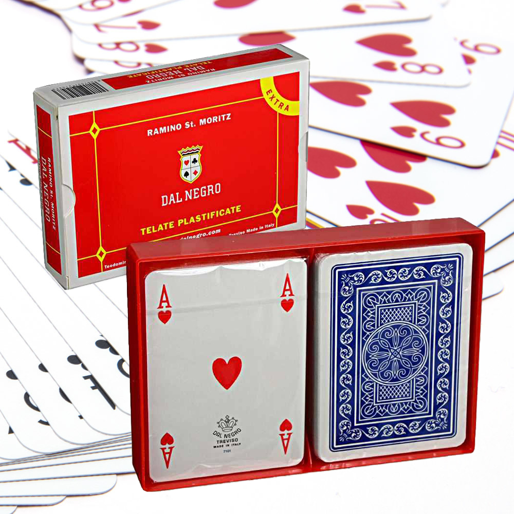 Les Défis De "Dal Nigro Carte" Carte Dal Negro Ramino St. Moritz Extra Telate Plastificate