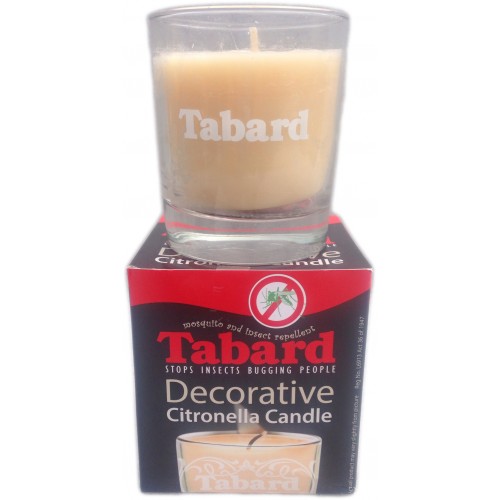 Glass Citronella Decorative Candle