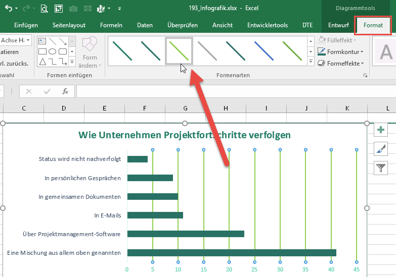Infografiken mit Excel erstellen Teil 2) Der Tabellenexperte