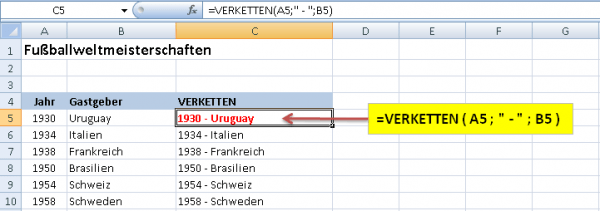 Kleine Helfer für den Schreiberling Nützliche Textfunktionen Der Tabellenexperte