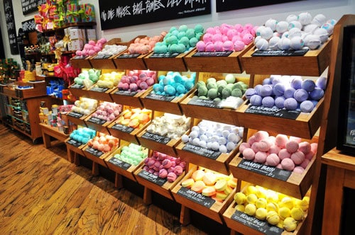 Product Review LUSH Bath Bombs Table for Two®