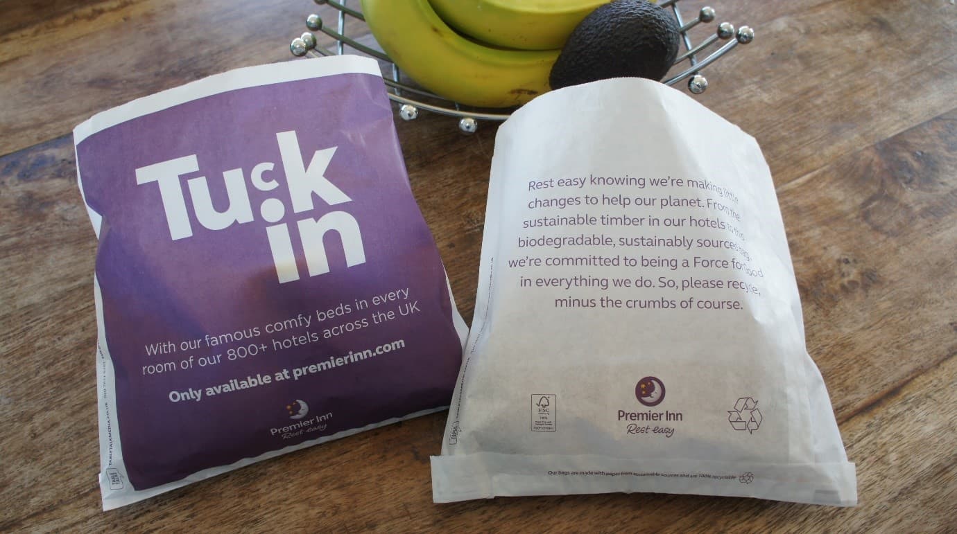 Tuck in to Sandwich Bags with Premier Inn Tabletalk Media