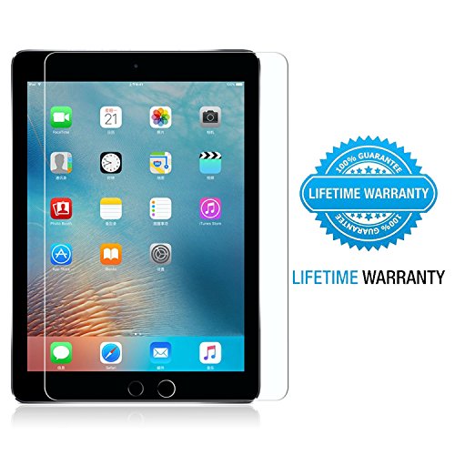 OMOTON iPad Pro 9.7 Screen Protector [Apple Pencil Compatible Temper