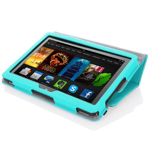 MoKo Amazon Kindle Fire HDX 7" 2013 Case Slim Folding Case for Fire