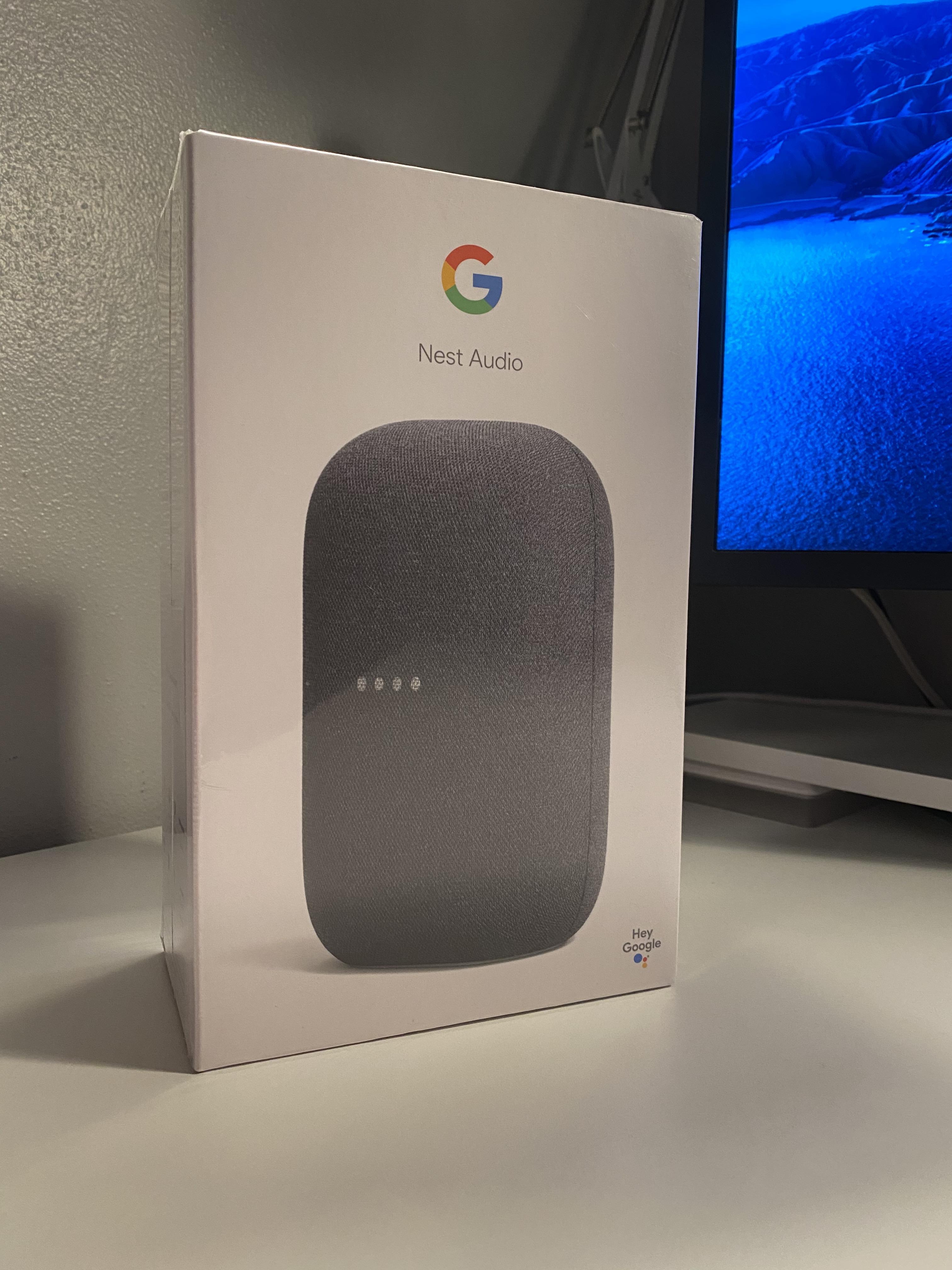 Nest Audio głośnik Google w unboxingu przed premierą