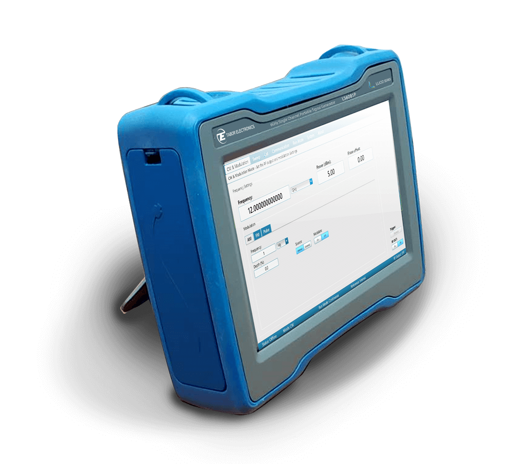 Portable RF Signal Generator Tabor Electronics