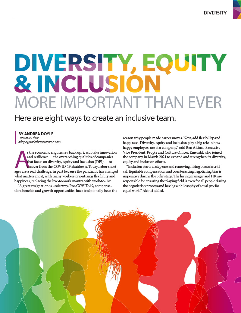 Trade Show Executive Magazine (Gold) to TABPI