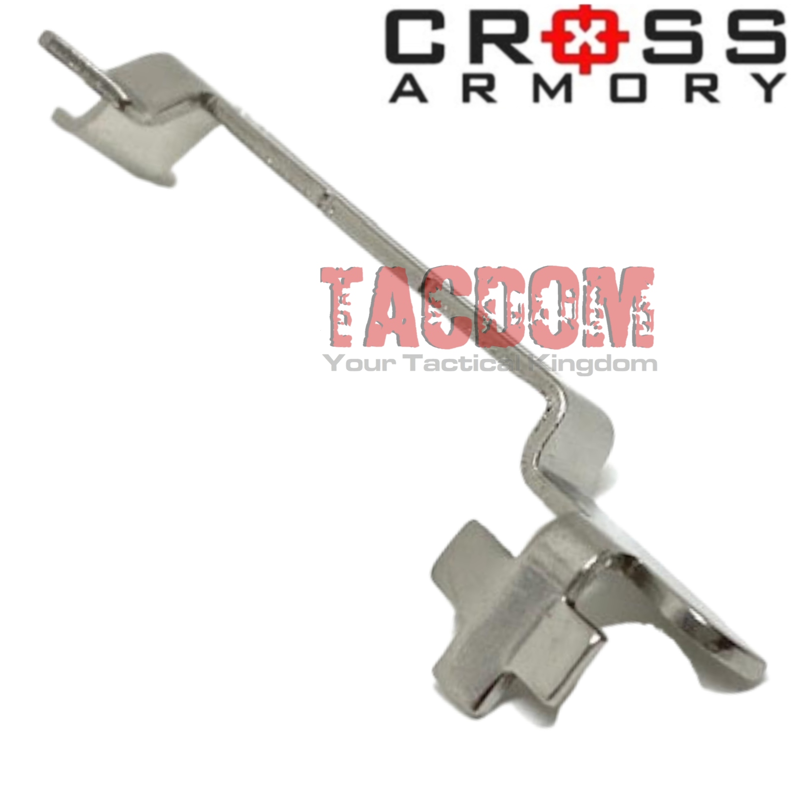 CROSS ARMORY ENHANCED Trigger BAR for Glock 43 43x & P80 Polymer80 Polished TACDOM