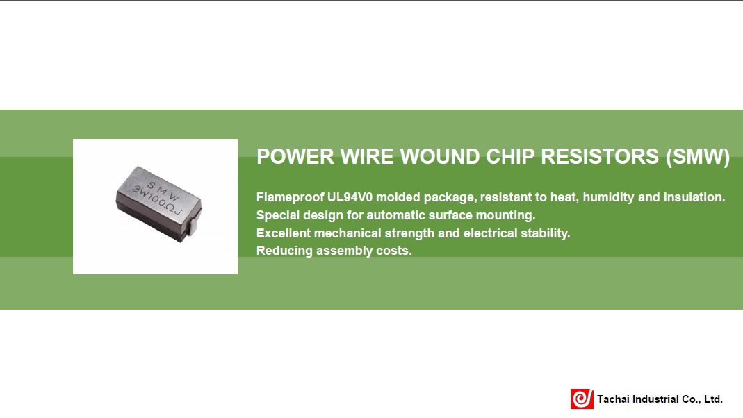 CHIP RESISTOR Tachai Industrial Co., Ltd.