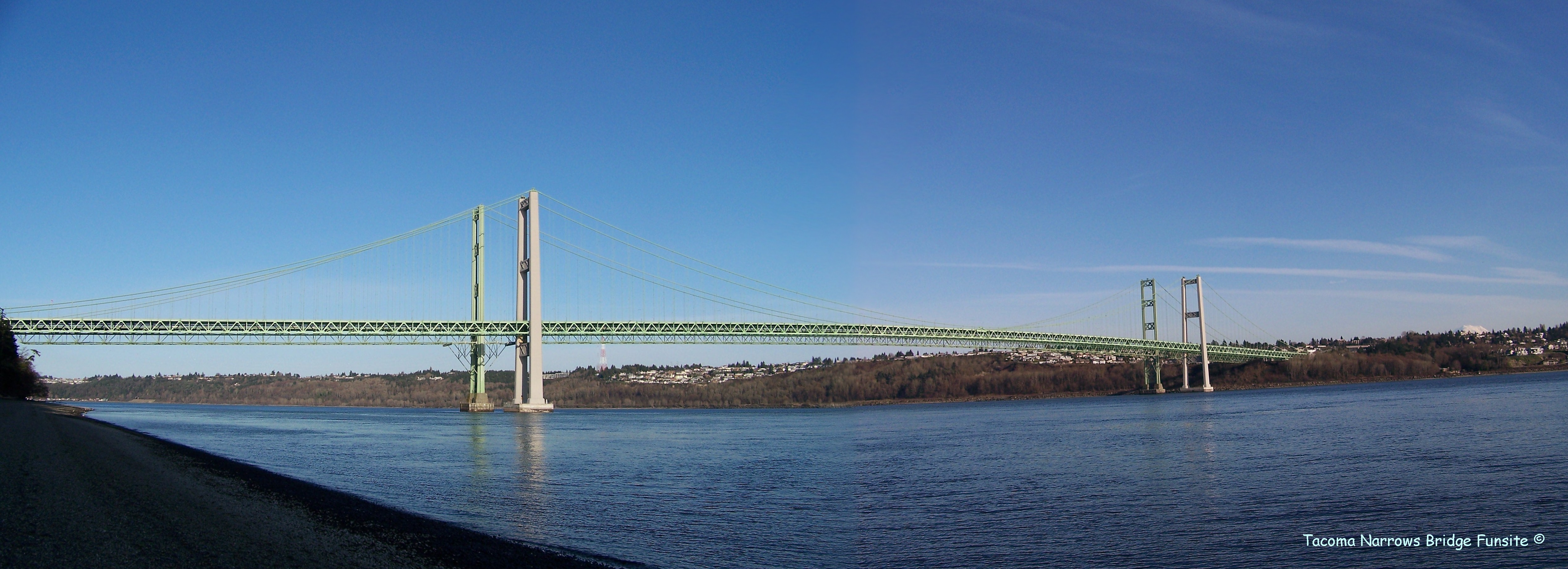 the shot above is a panoramic photo of the twin