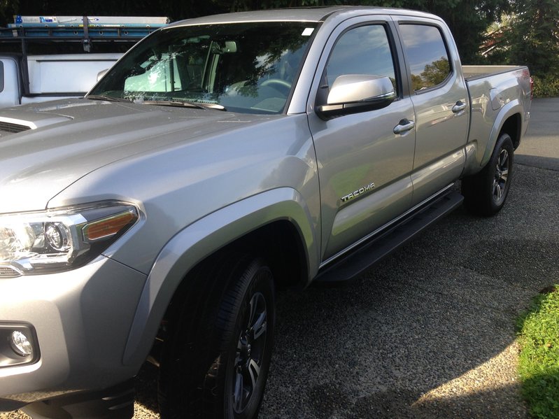 Toyota Cast Aluminum Running Boards