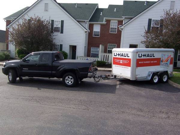 Has anyone pulled a UHaul 6'X12' trailer? World