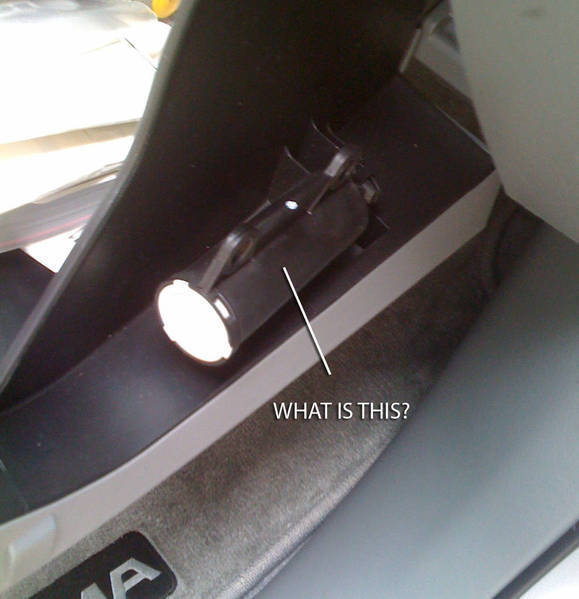 Toyota glove box shock