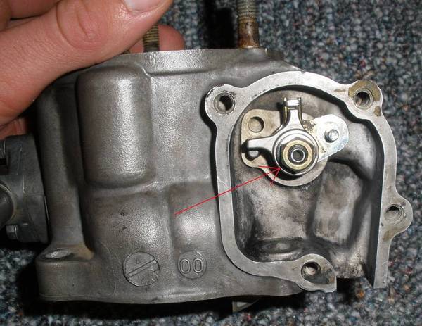 Honda cr250 powervalve