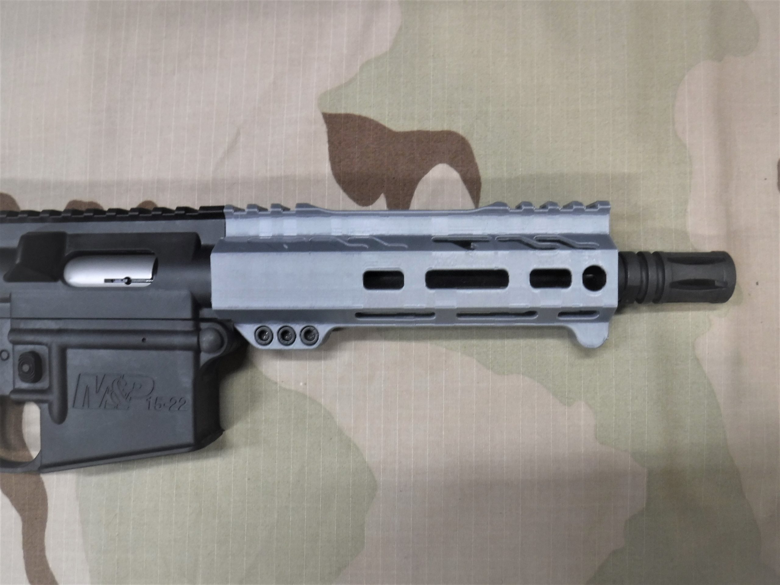 6" Free Float Handguard with Picatinny Rail S&W M&P1522 Tacticool22