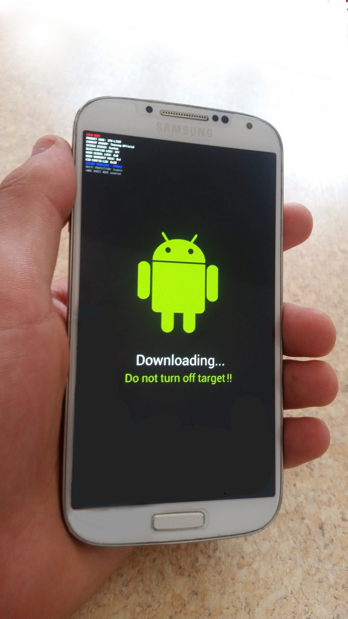 Samsung a10 download mode