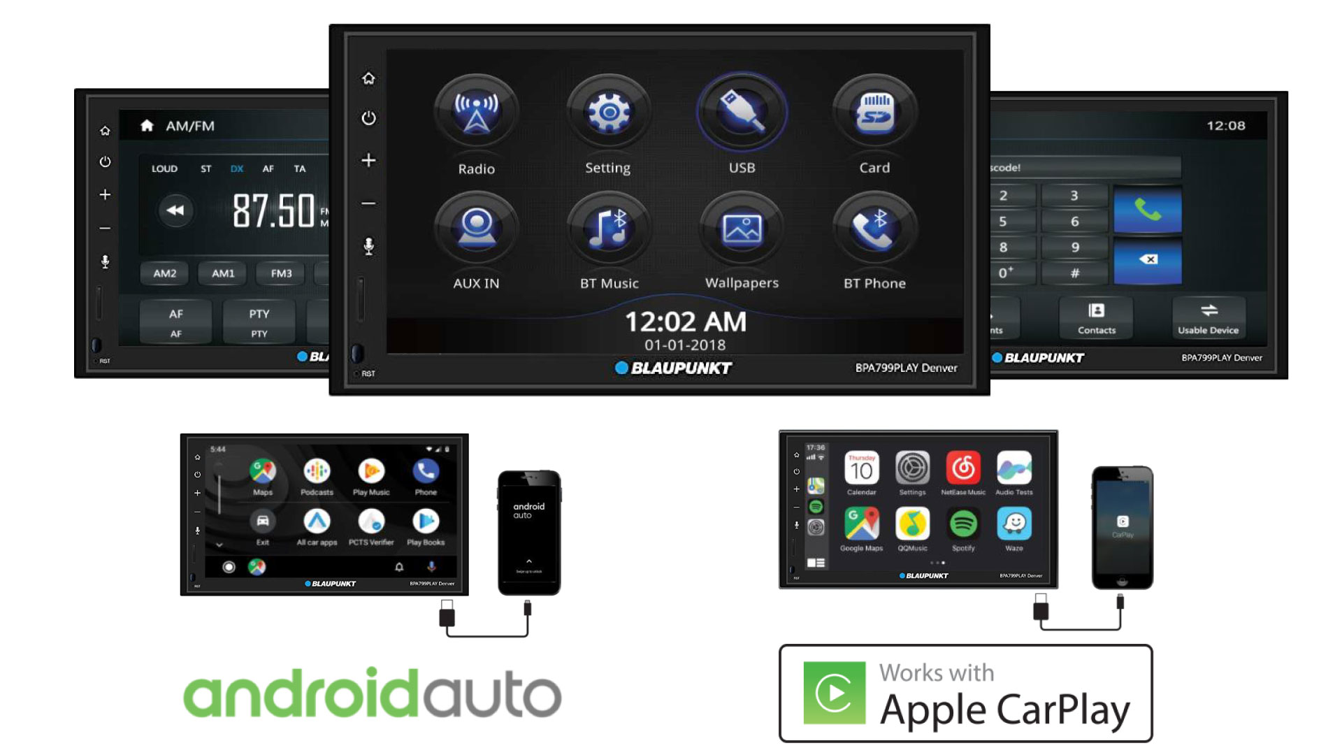 BPA799PLAY DENVER B จำหน่าย และ ติดตั้งเครื่องเสียงติดรถยนต์ ฟิล์ม