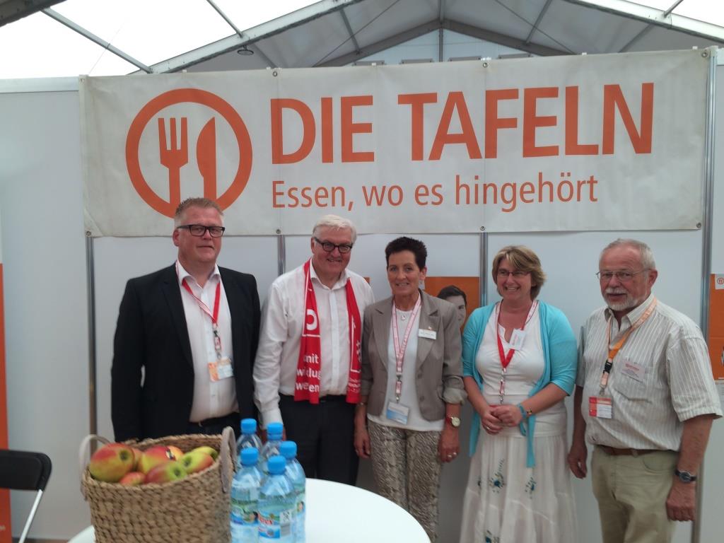 Die Tafeln Tafeln auf dem Kirchentag